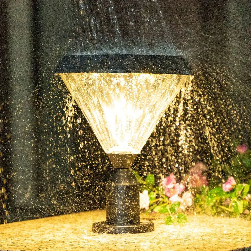 Qiro Diamond Shaped Pillar Light | Celestre