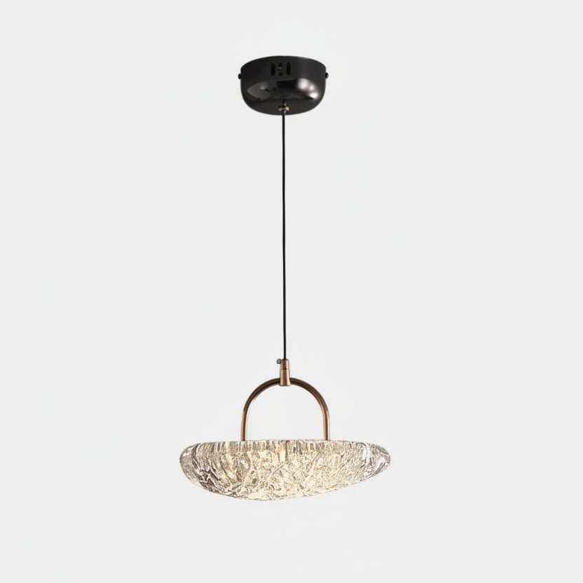 Jori Flattened Ovoid Pendant Light D 13.5 cm | Celestre