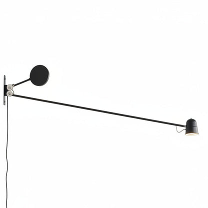 Trena Minimalist Swing Arm Wall Light | Celestre