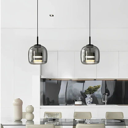 Auri Glass Pendant Light | Celestre