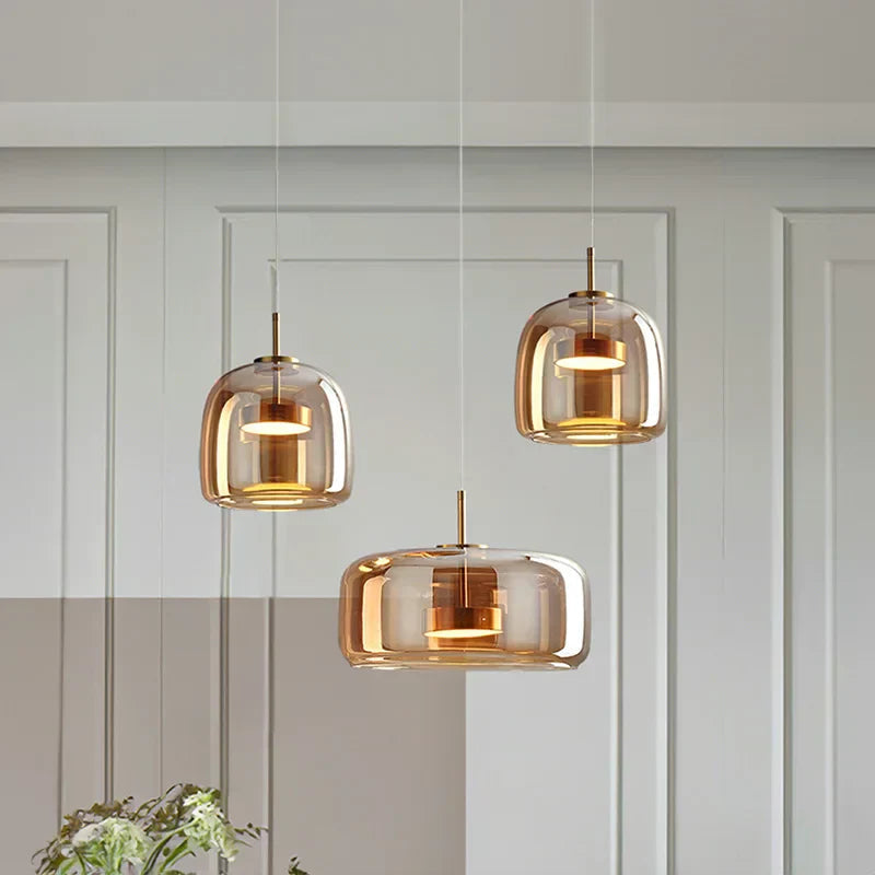 Auri Glass Pendant Light | Celestre