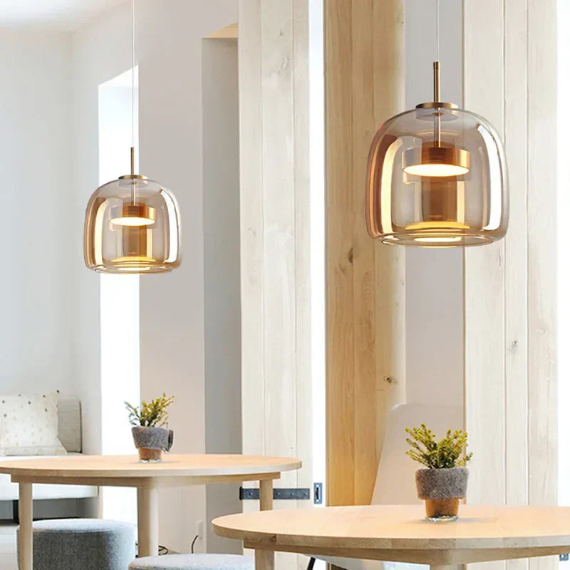 Auri Glass Pendant Light | Celestre