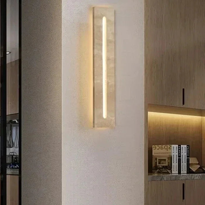 Mevi Vertical Slot Outdoor Wall Light | Celestre
