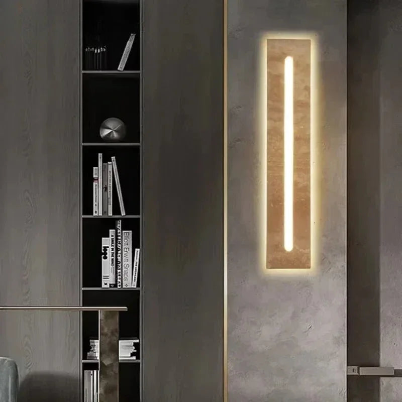 Mevi Vertical Slot Outdoor Wall Light H 80 cm | Celestre