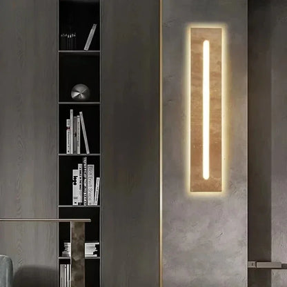Mevi Vertical Slot Outdoor Wall Light H 80 cm | Celestre