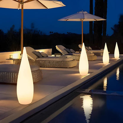 Veta Outdoor Water Drop Floor Lamp | Celestre