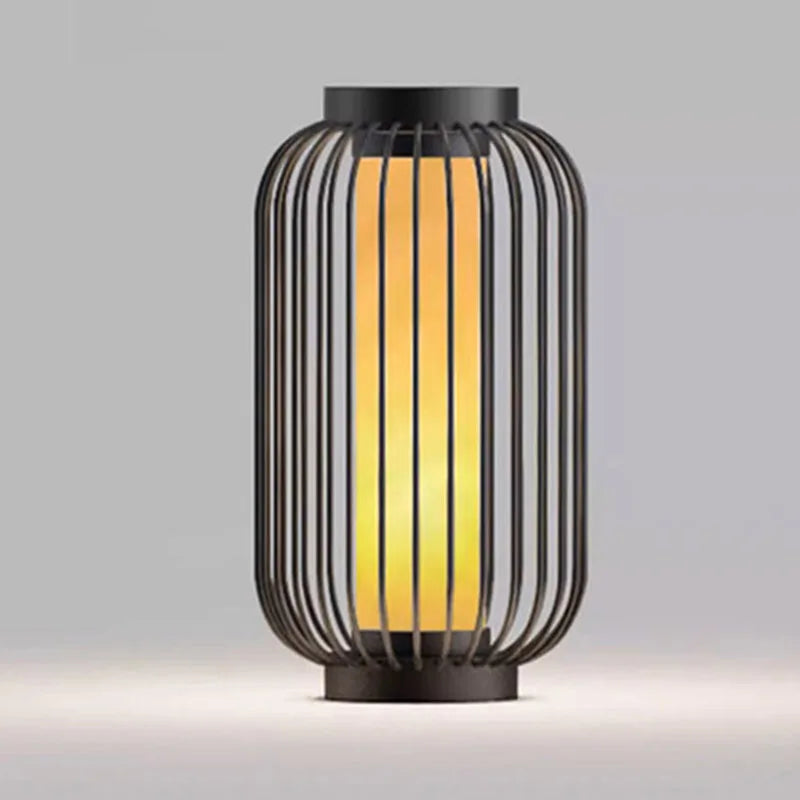 Amen Cage Solar Outdoor Lawn Lantern H 40 cm | Celestre