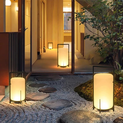 Mila Solar Lantern Outdoor Floor Lantern | Celestre