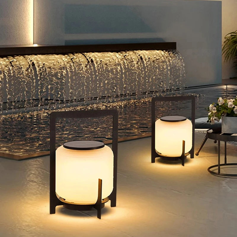 Mila Solar Lantern Outdoor Floor Lantern D 19 cm x H 26 cm | Celestre