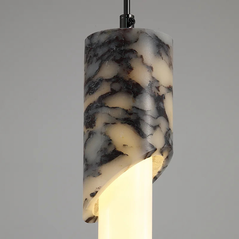 Avid Marble Angled Cut Pendant Light | Celestre