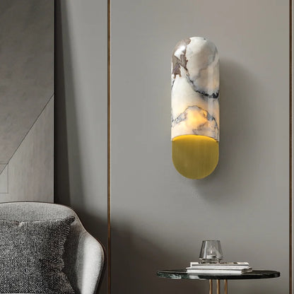 Favo Cylindrical Capsule Wall Light | Celestre