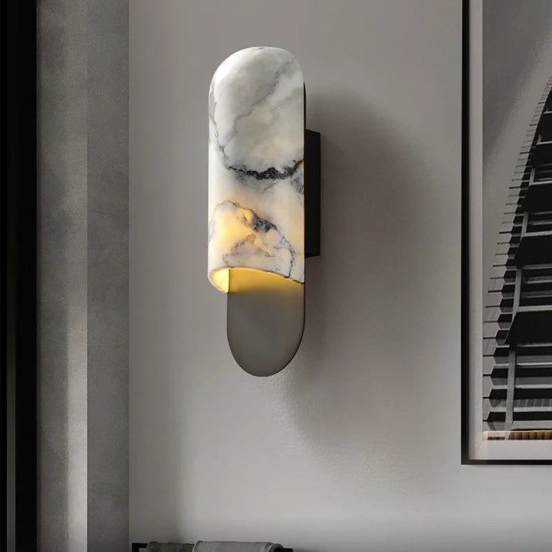 Favo Cylindrical Capsule Wall Light | Celestre