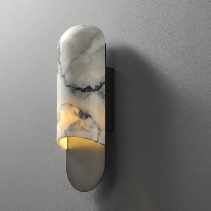 Favo Cylindrical Capsule Wall Light Black | Celestre