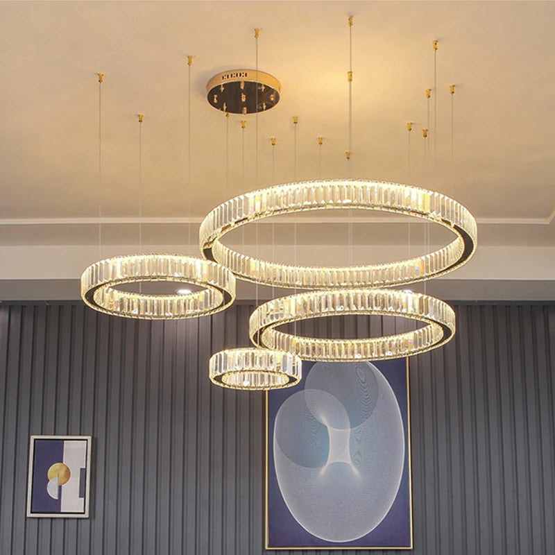 Glora Crystal LED Chandelier | Celestre