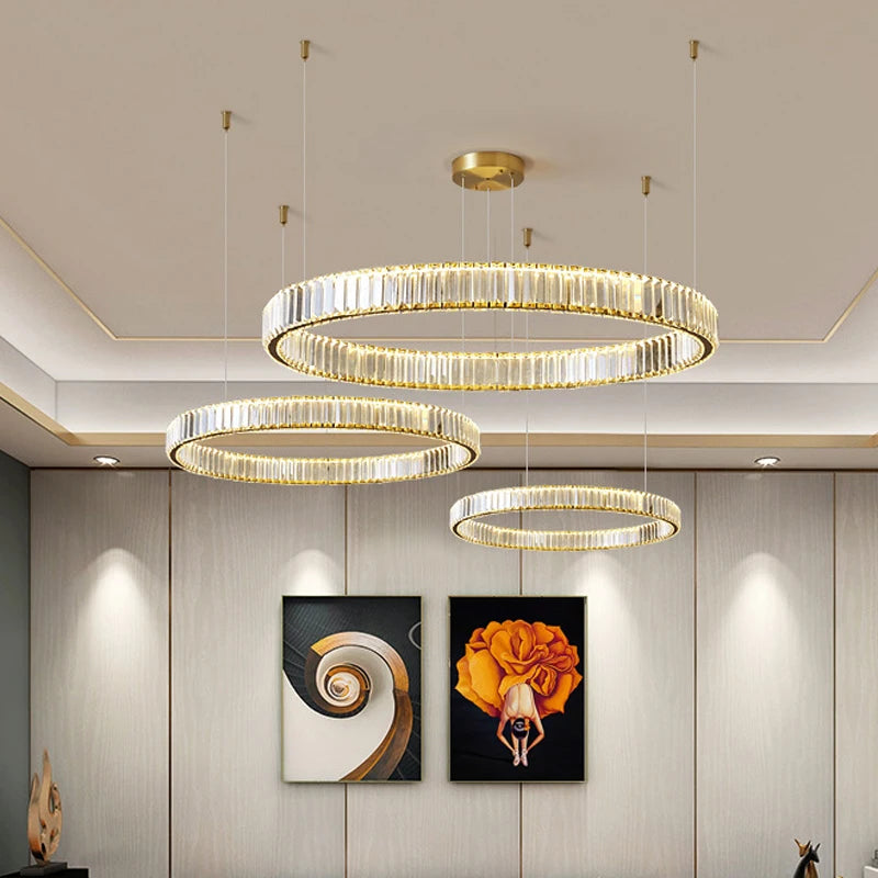 Glora Crystal LED Chandelier | Celestre