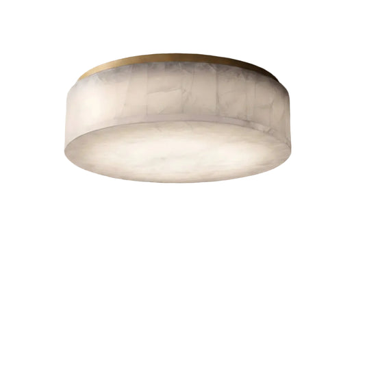 Bava Alabaster Drum Ceiling Light | Celestre