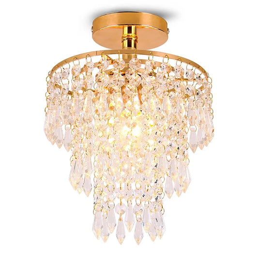 Velin Crystal Beaded Ceiling Light | Celestre