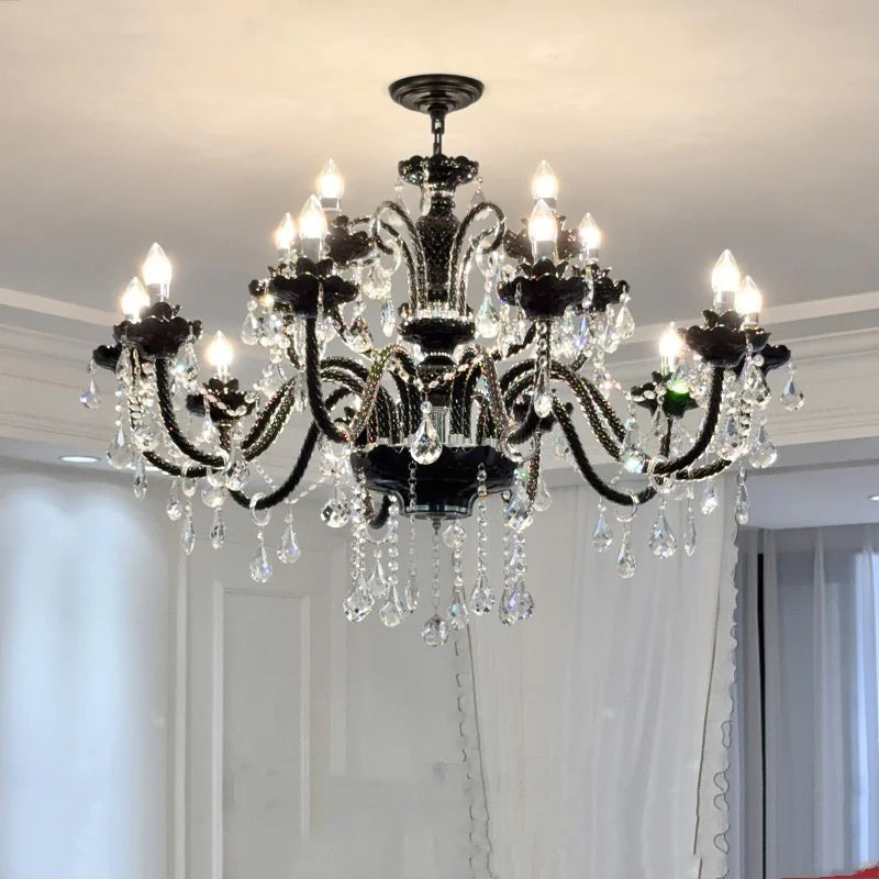 Mena Regal Candelabra Crystal Chandelier 15 Heads | Celestre