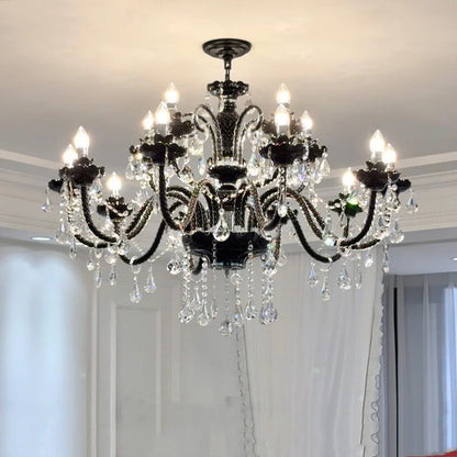 Mena Regal Candelabra Crystal Chandelier 15 Heads | Celestre