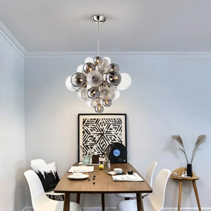 Evala Glass Bubble Chandelier | Celestre
