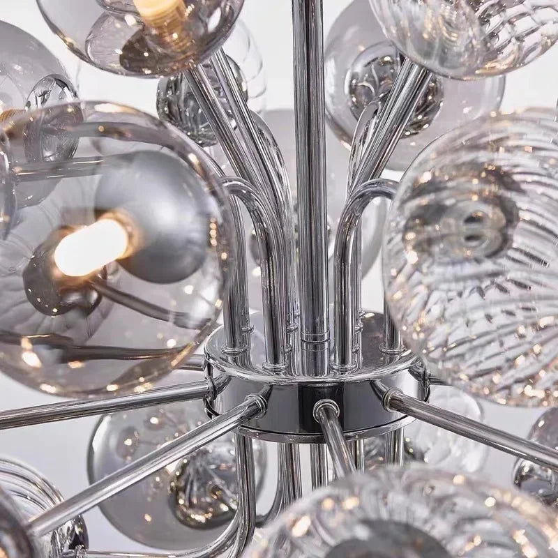 Evala Glass Bubble Chandelier | Celestre