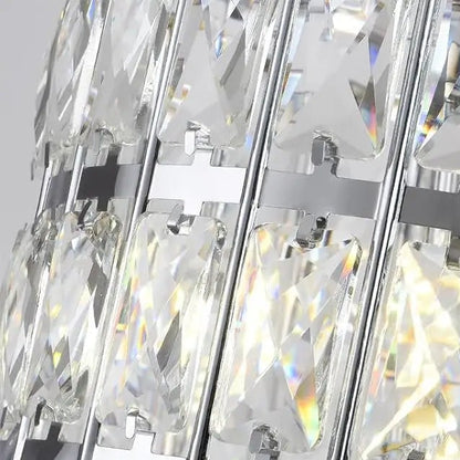 Dore Crystal Round Ceiling Light | Celestre