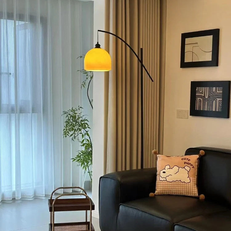 Caira Arched Dome Floor Lamp | Celestre
