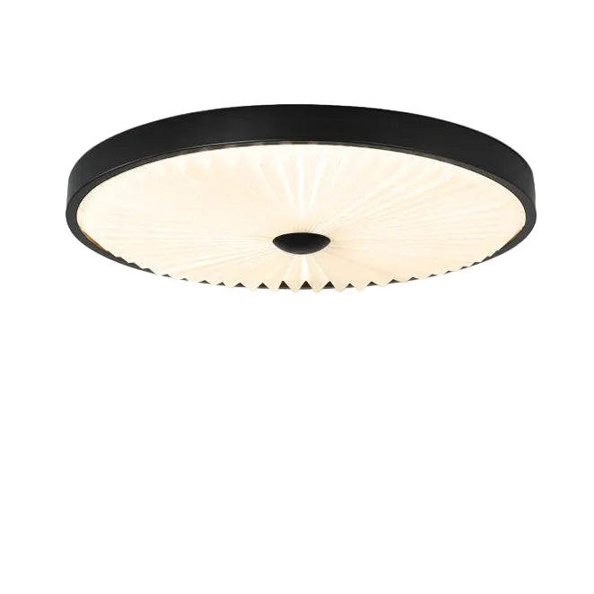 Kivi Round Pleated Ceiling Light | Celestre