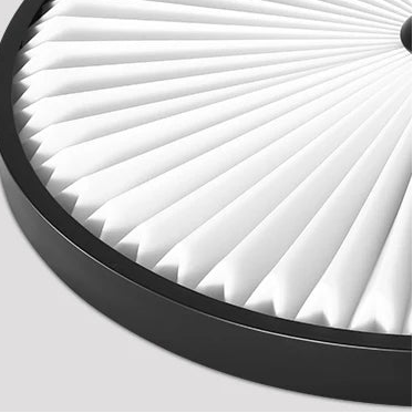 Kivi Round Pleated Ceiling Light | Celestre
