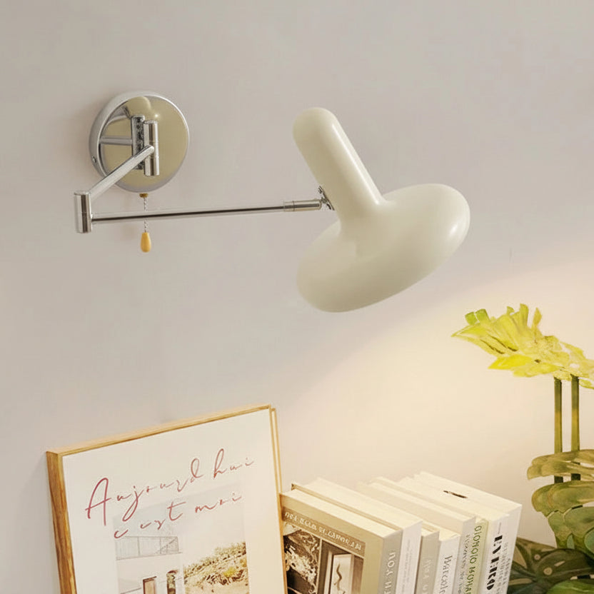 Ravi Swing Arm Pull Switch Wall Light | Celestre