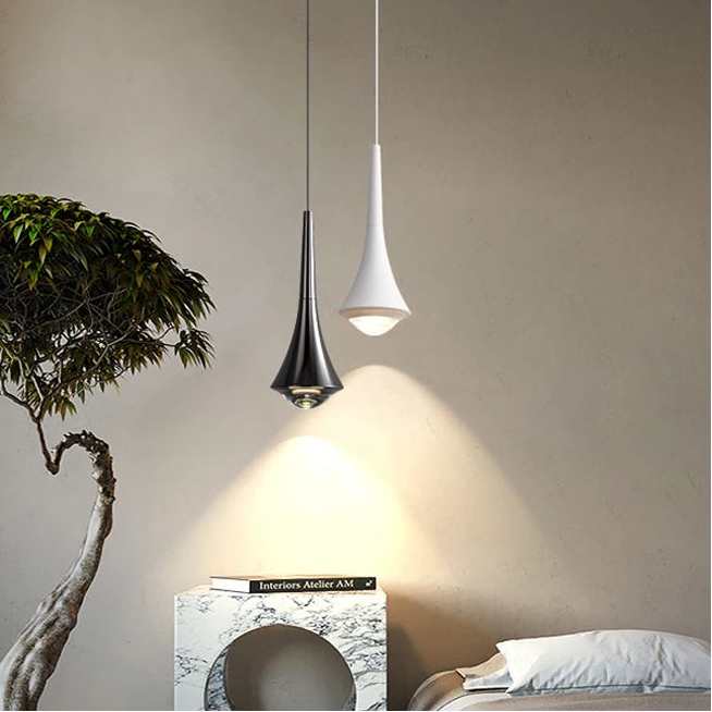 Rozi Teardrop Funnel Pendant Light | Celestre