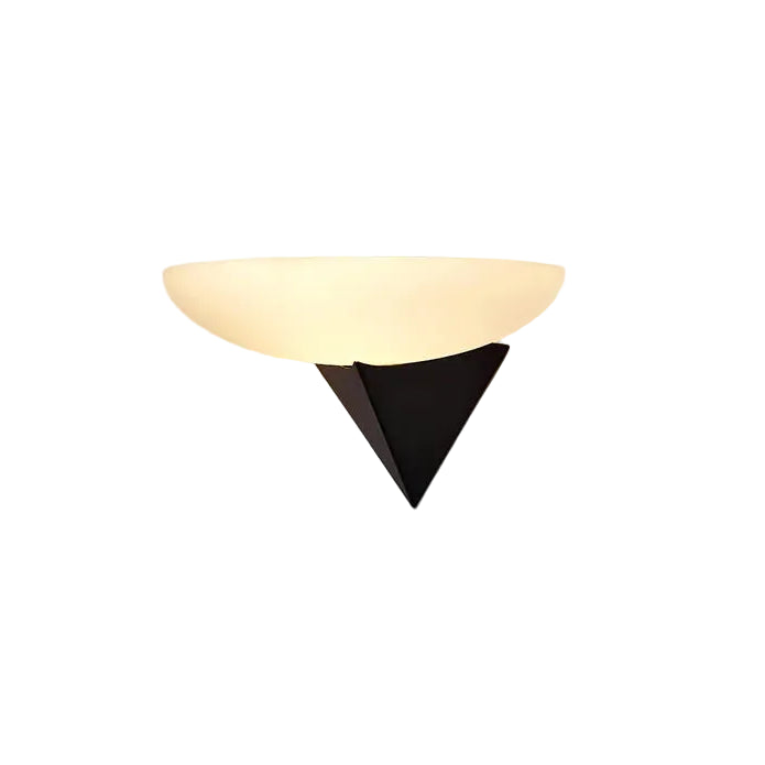 Tora Hemispherical Triangle Wall Light | Celestre