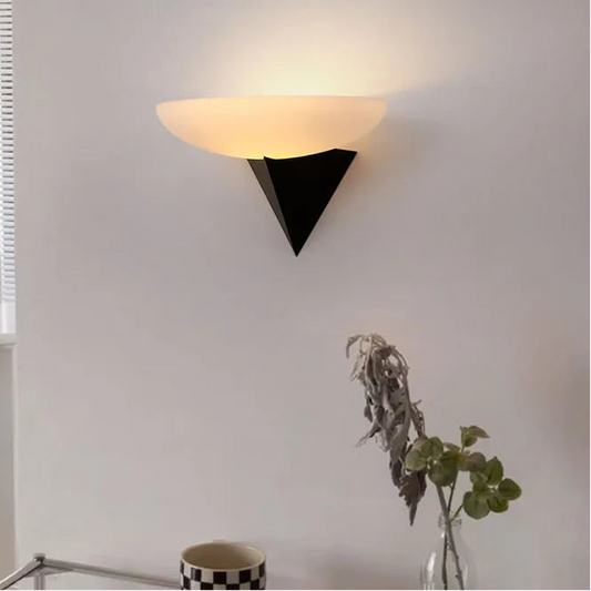 Tora Hemispherical Triangle Wall Light | Celestre