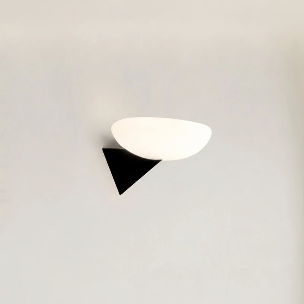 Tora Hemispherical Triangle Wall Light | Celestre