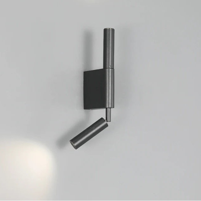 Veti Swing Arm Long Wall Light Black | Celestre
