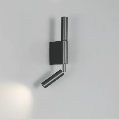 Veti Swing Arm Long Wall Light Black | Celestre