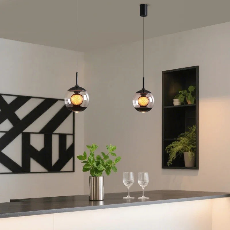 Cali Layered Globes Pendant Light | Celestre