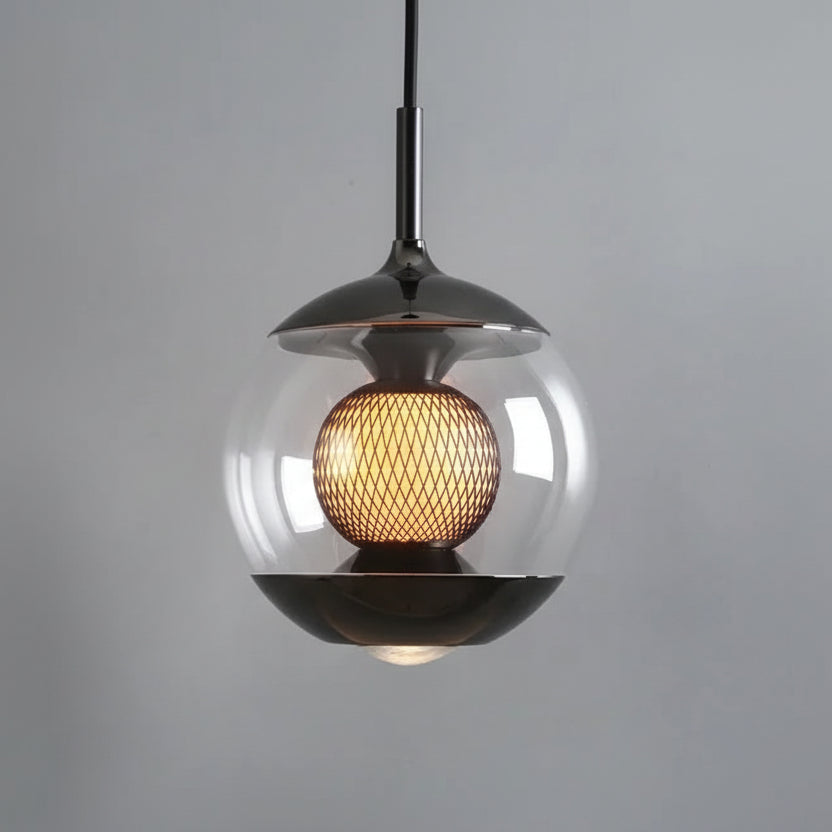 Cali Layered Globes Pendant Light Clear | Celestre
