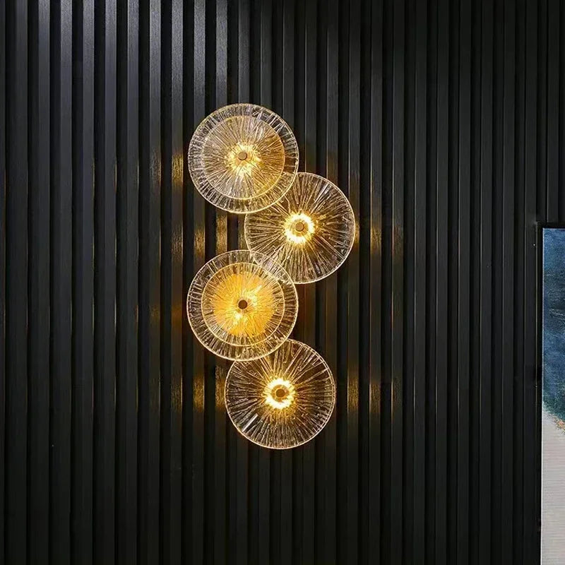 Mili Lotus Leaf Wall Light 4 Heads | Celestre