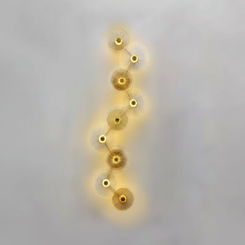 Mili Lotus Leaf Wall Light 9 Heads | Celestre