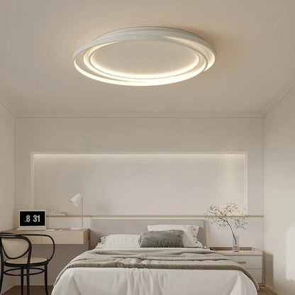Rexo Nordic Round Ring Ceiling Light White D 54 cm | Celestre