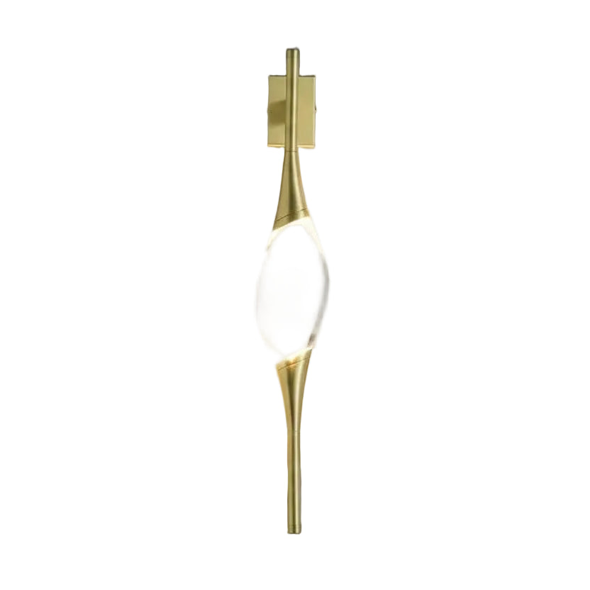 Meza Linear Spindle Crystal Wall Light | Celestre