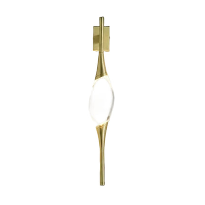 Meza Linear Spindle Crystal Wall Light | Celestre