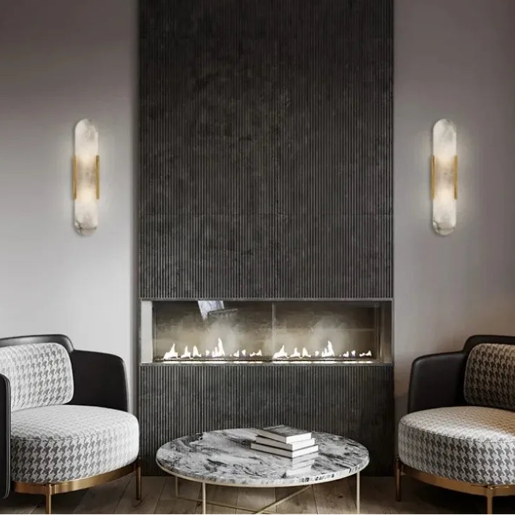 Jorel Nordic Stone Wall Sconce | Celestre
