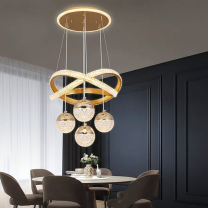 Iroa Infinity Loop Chandelier | Celestre