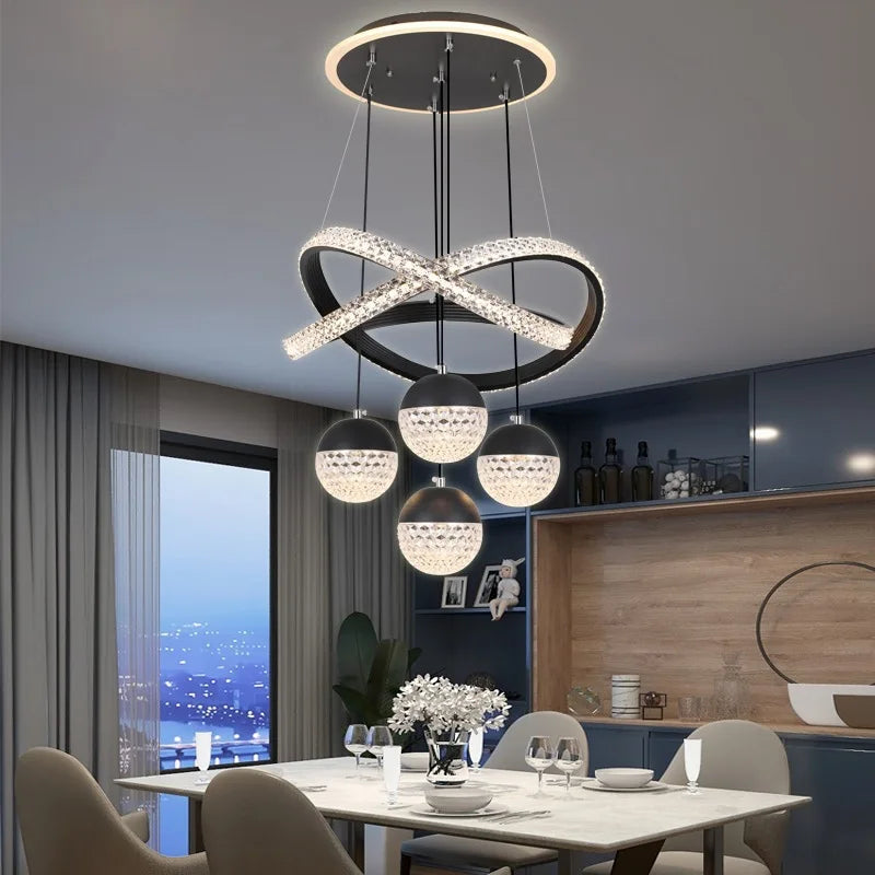 Iroa Infinity Loop Chandelier | Celestre