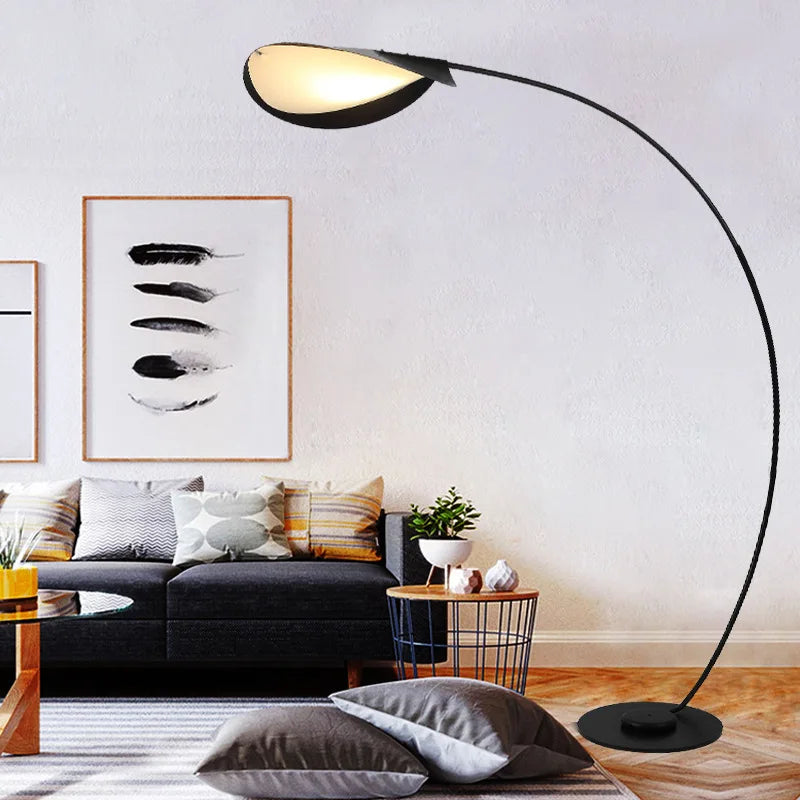 Rane Nordic Lotus Arc Floor Lamp | Celestre