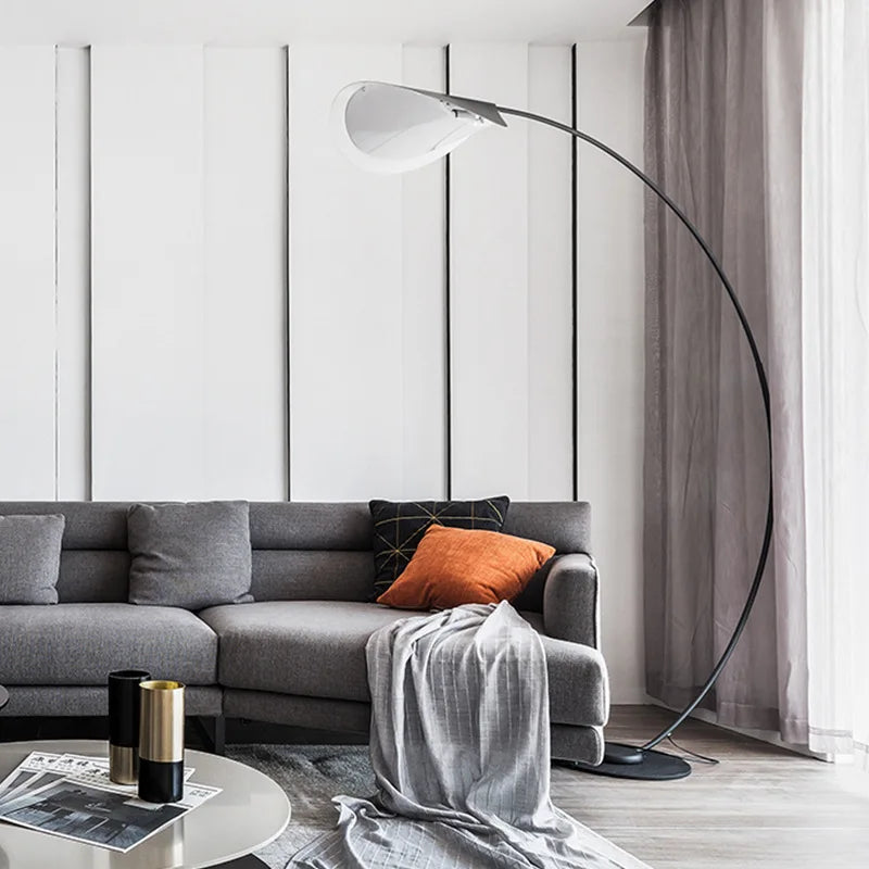 Rane Nordic Lotus Arc Floor Lamp | Celestre