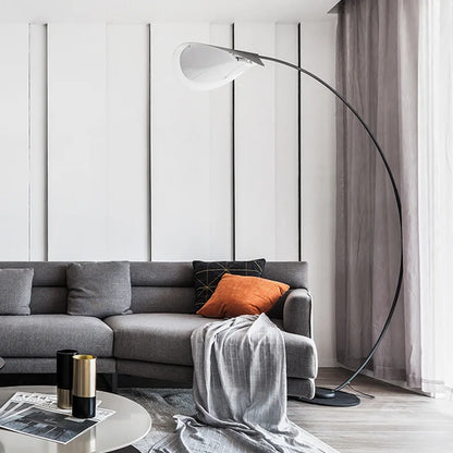 Rane Nordic Lotus Arc Floor Lamp | Celestre