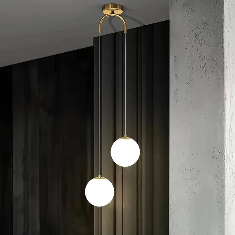 Aurell Glass LED Pendant Light | Celestre